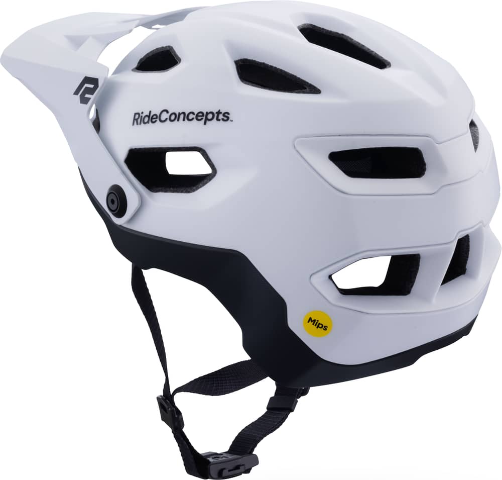 Ride Concepts Dissent Mips Helmet in White - Image 4 of 4