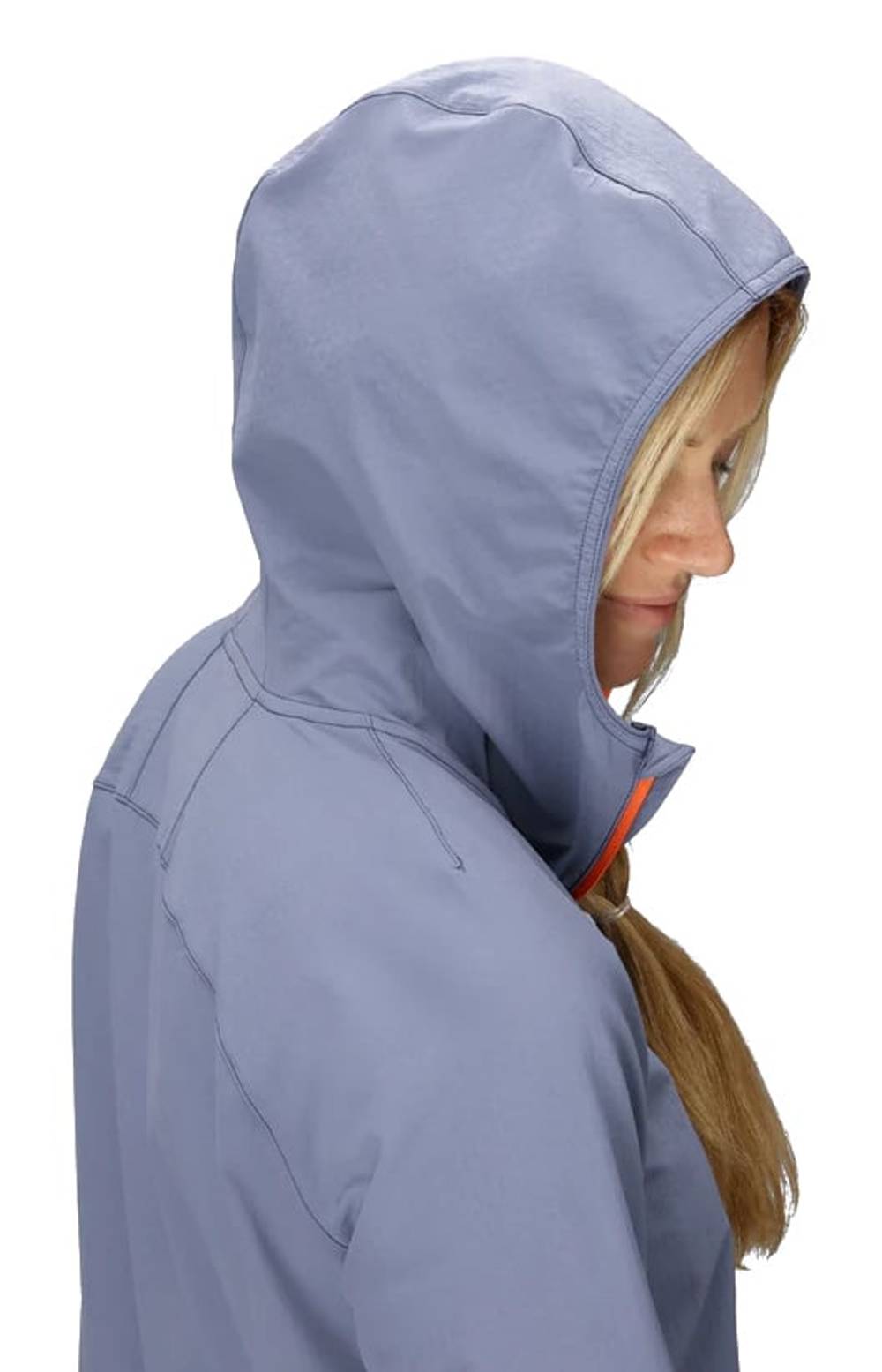 Outdoor Research Women's Freewheel Half Zip Hoodie in Summit - Image 4 of 6