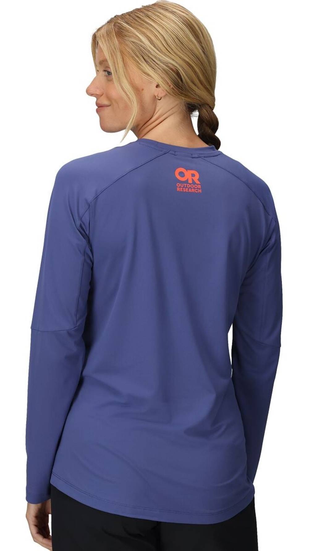 Outdoor Research Women's Freewheel Long Sleeve Jersey in Galactic - Image 3 of 4