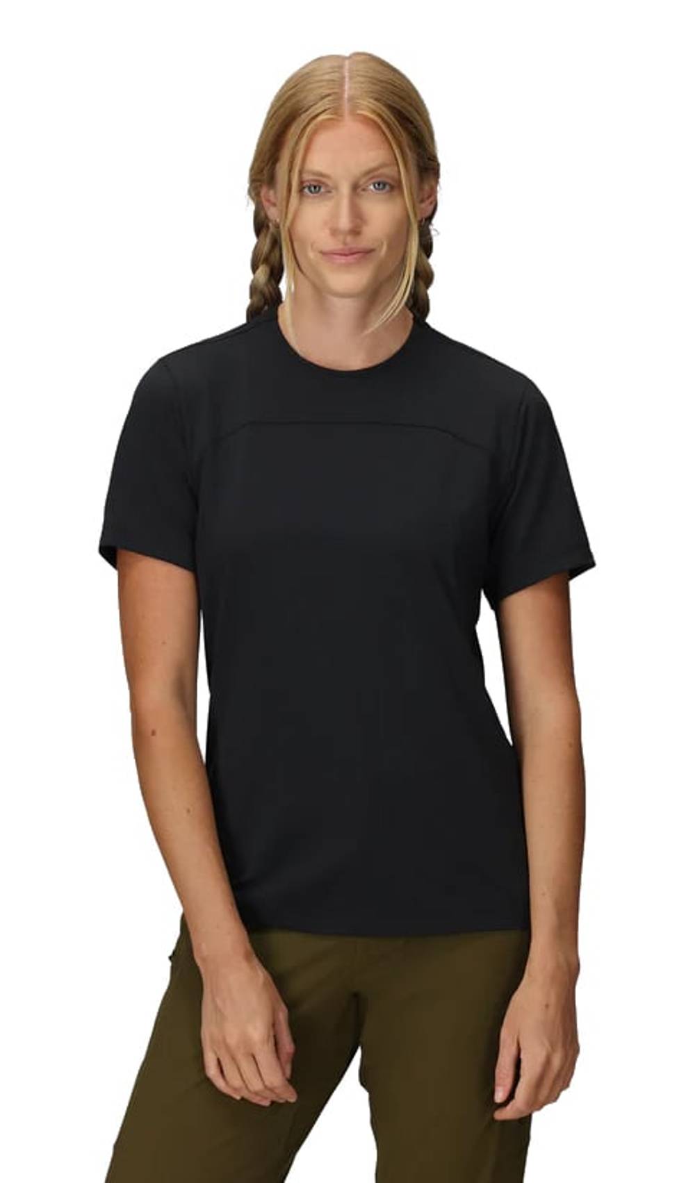 Outdoor Research Women's Freewheel Short Sleeve Jersey in Black MTB Division - Image 2 of 4