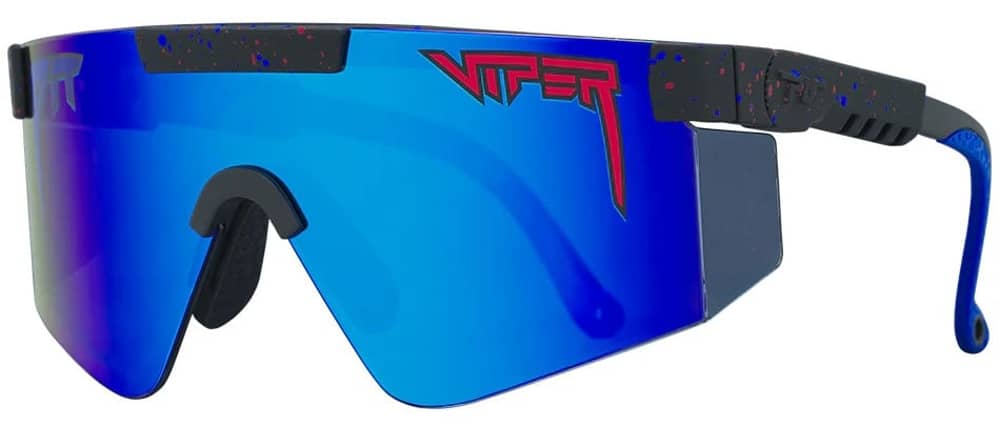 Pit Viper The Peacekeeper Original Sunglasses in HDPV Polarized Blue - Image 1 of 4