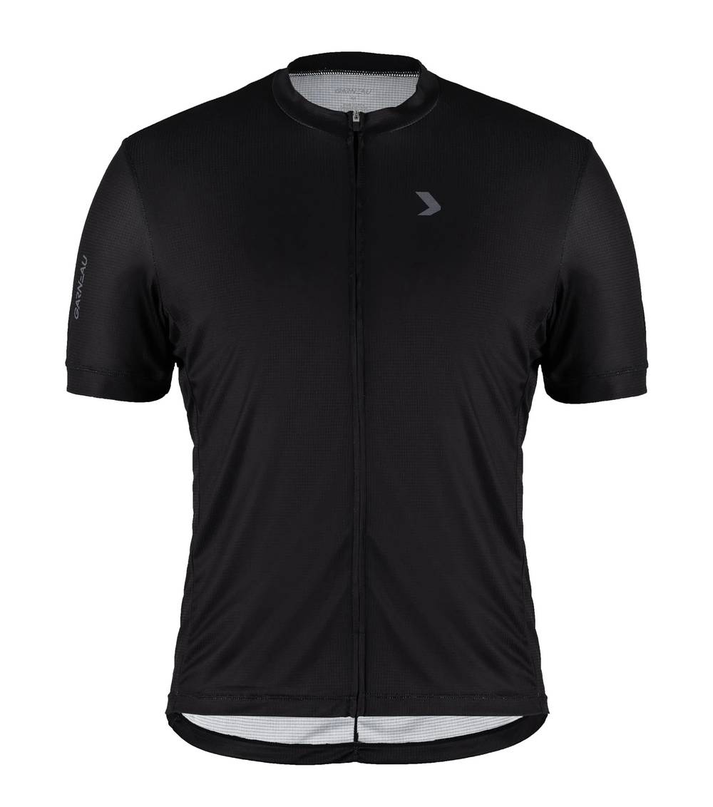 Louis Garneau Connection Urban Jersey in Black/Medium Gray - Image 1 of 2