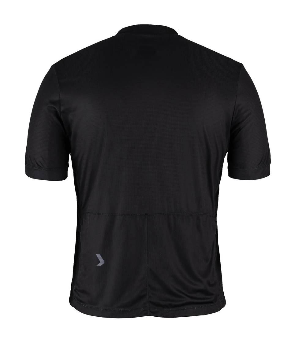 Louis Garneau Connection Urban Jersey in Black/Medium Gray - Image 2 of 2