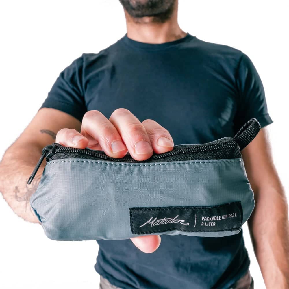 Matador ReFraction Packable Sling in Slate Blue/Green - Image 3 of 4