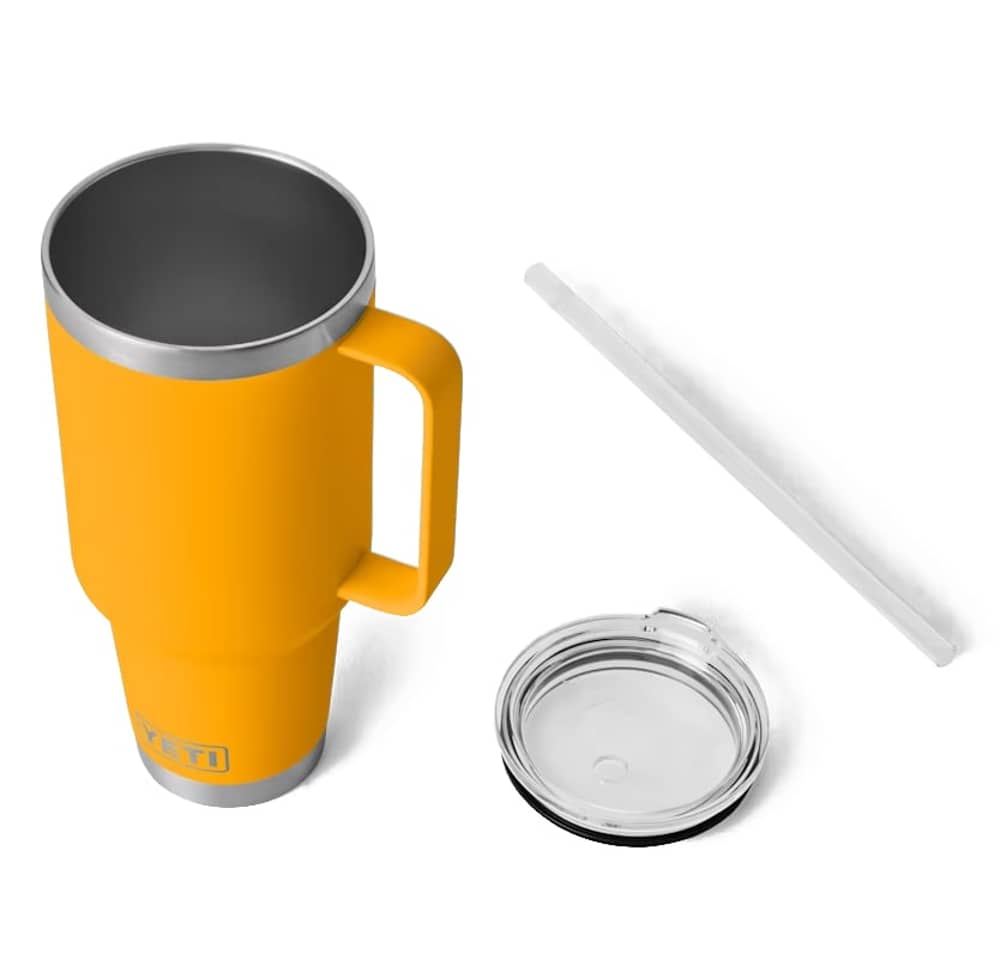 Yeti Rambler 42 oz Mug - Straw Cap in Beekeeper - Image 3 of 3