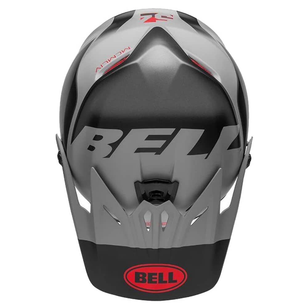 Bell Full-9 Fusion MIPS Helmet in Matte Black/Gray/Crimson - Image 4 of 4