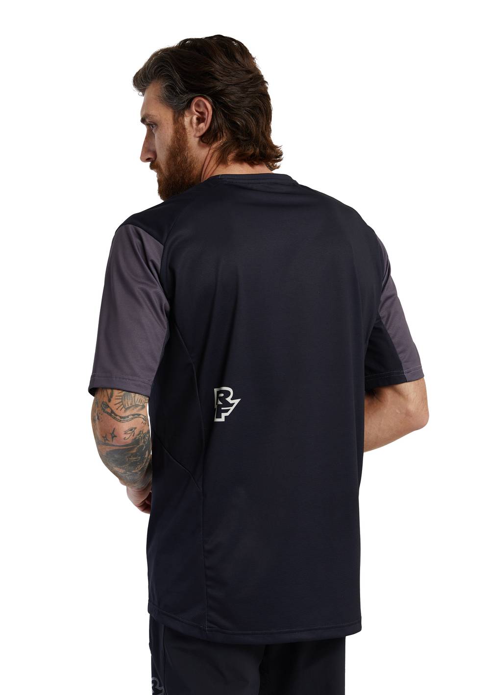 Race Face Indy SS Jersey in Charcoal - Image 2 of 2