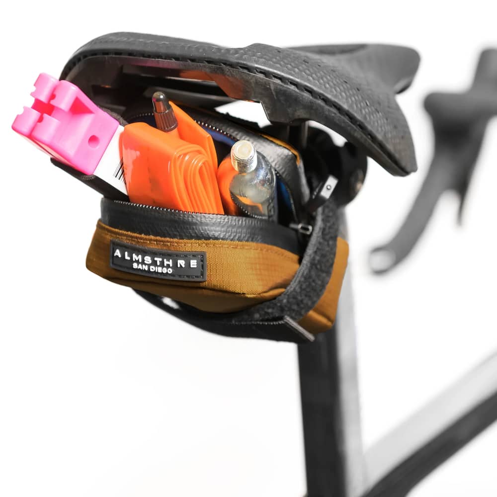 Almsthre Compact Saddle Bag in California Gold - Image 2 of 2