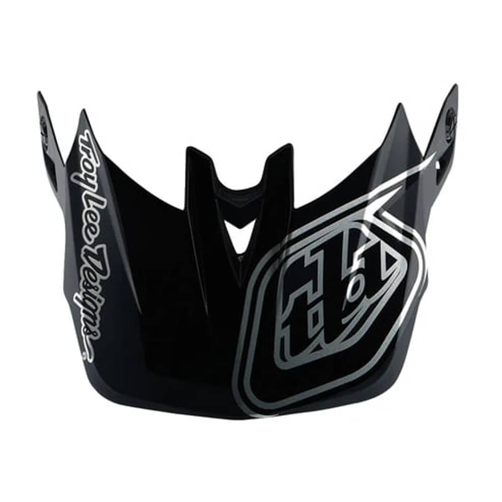 Troy Lee Designs D4 Polyacrylite Helmet W/Mips in Shadow Black - Image 12 of 12