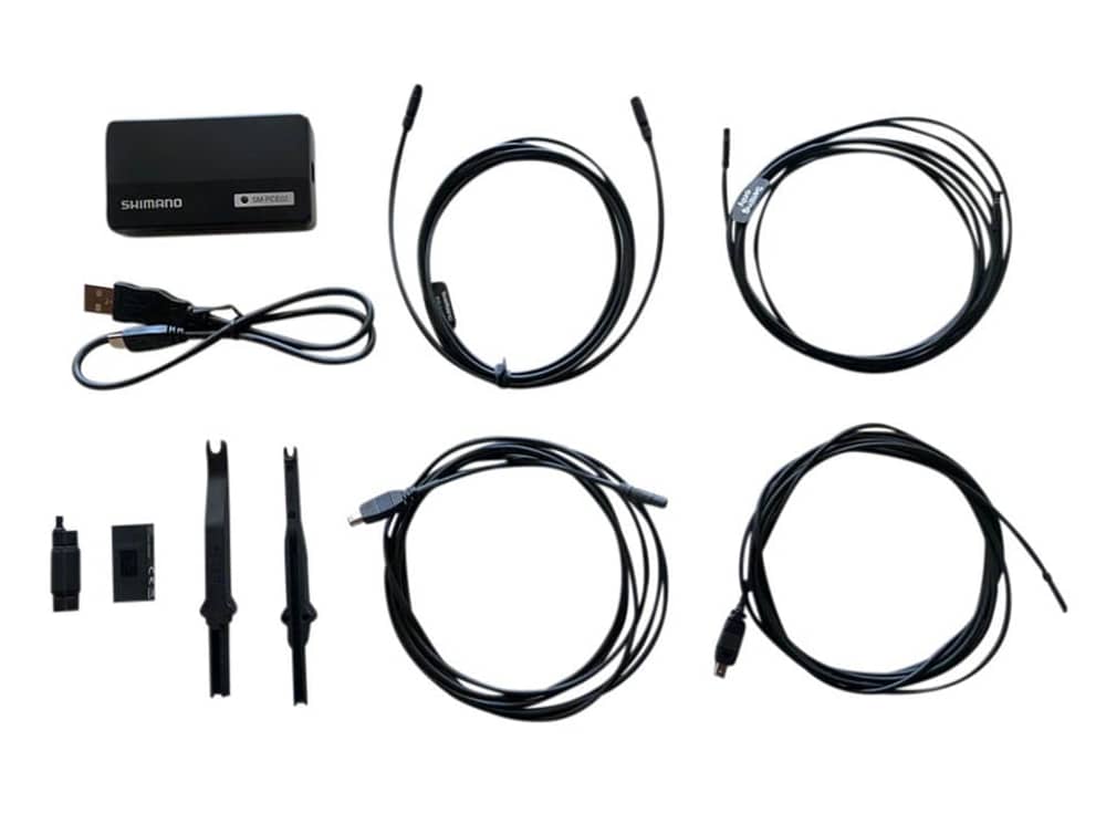 Shimano Steps SM-PCE02 PC Linkage Device and Cables in Black - Image 2 of 2