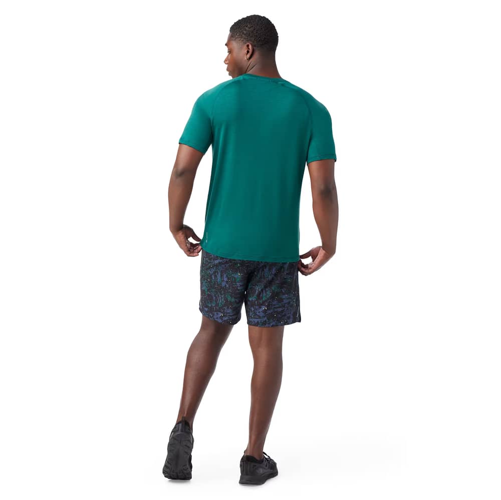 Smartwool Men's Active Ultralite Short Sleeve in Evergreen - Image 3 of 3