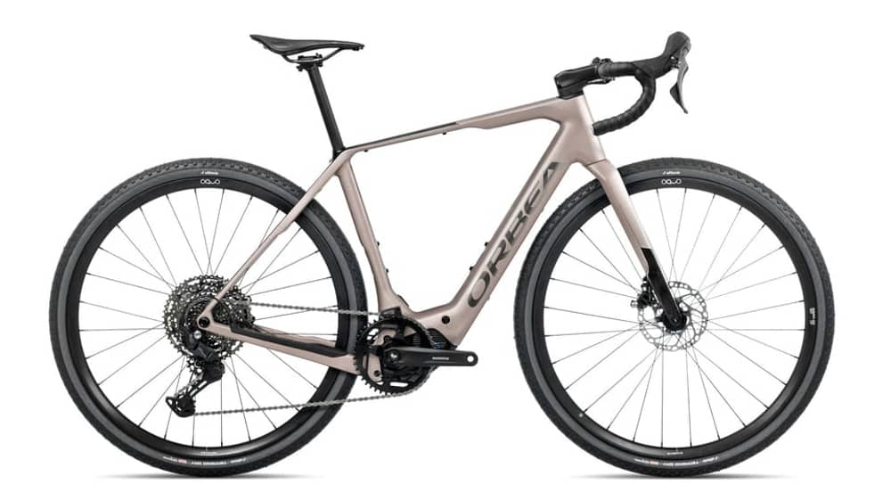 Orbea Denna M40 28mph E-Bike 2025 in Nickel Matt/Carbon Raw Gloss - Image 1 of 1