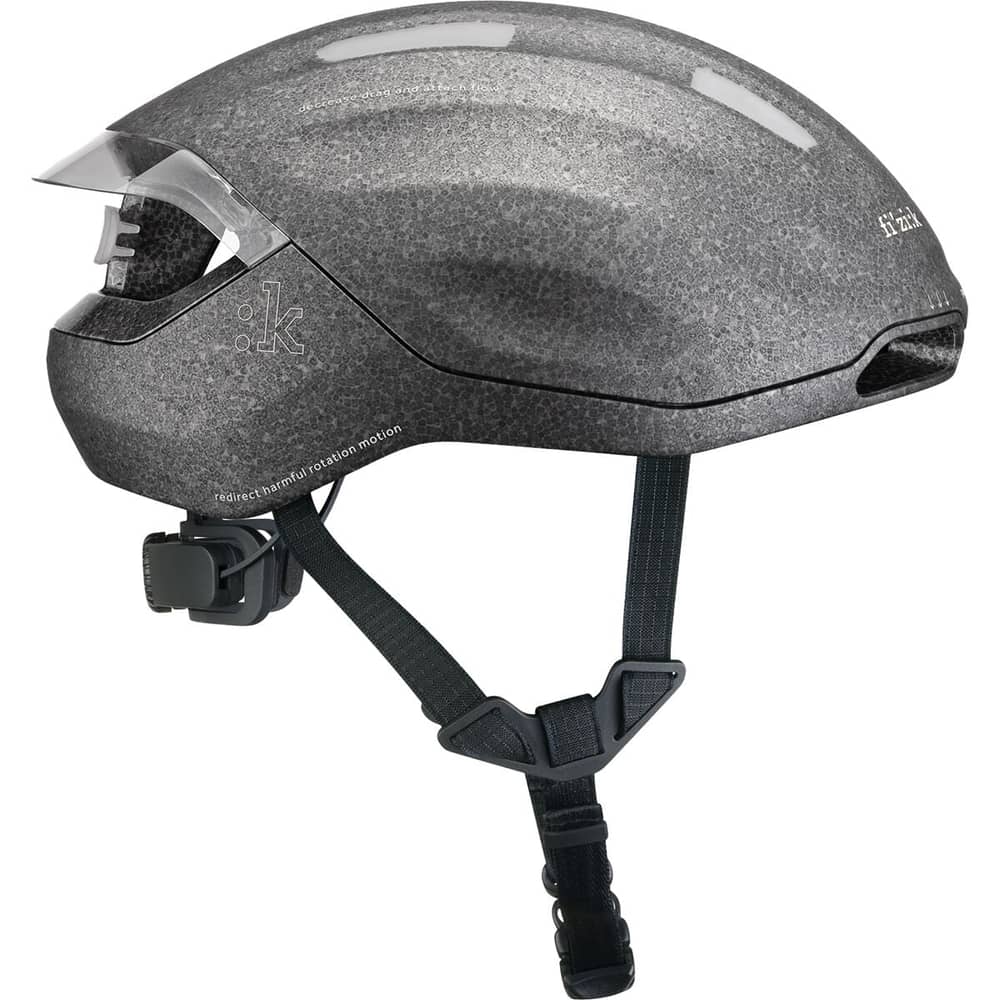 Fizik Kudo Aero Helmet (CPSC) + Light in Anthracite - Image 2 of 8