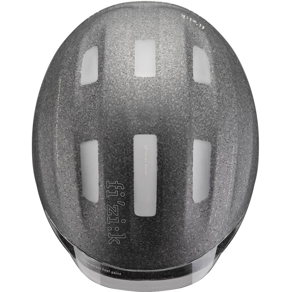 Fizik Kudo Aero Helmet (CPSC) + Light in Anthracite - Image 5 of 8