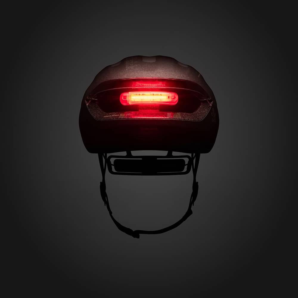 Fizik Kudo Aero Helmet (CPSC) + Light in Anthracite - Image 8 of 8