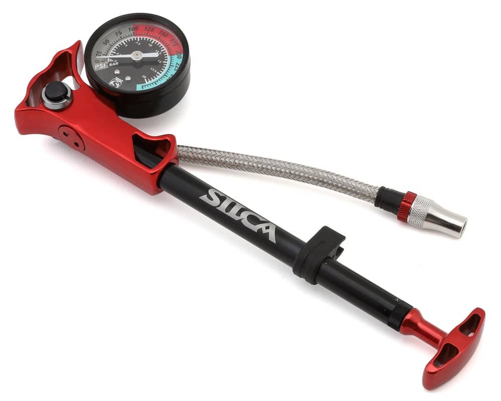 Silca Shock Pump in Black/Red - Image 1 of 1