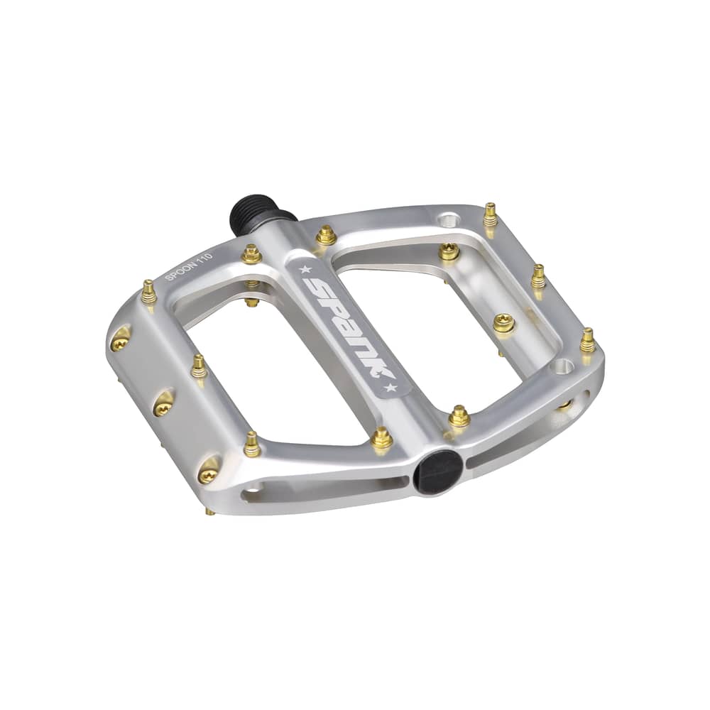 Spank X Rainier Spoon 110 Pedals Ltd. Edition in Silver - Image 2 of 4