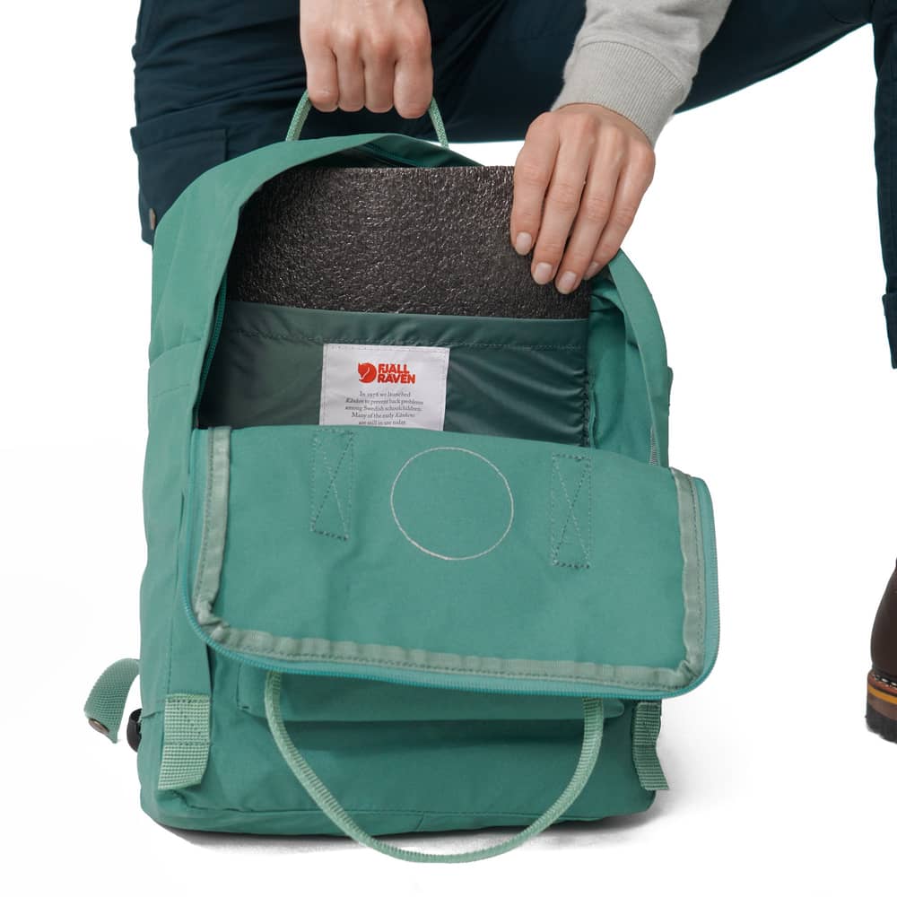 Fjallraven Kanken in Frost Green - Image 4 of 5