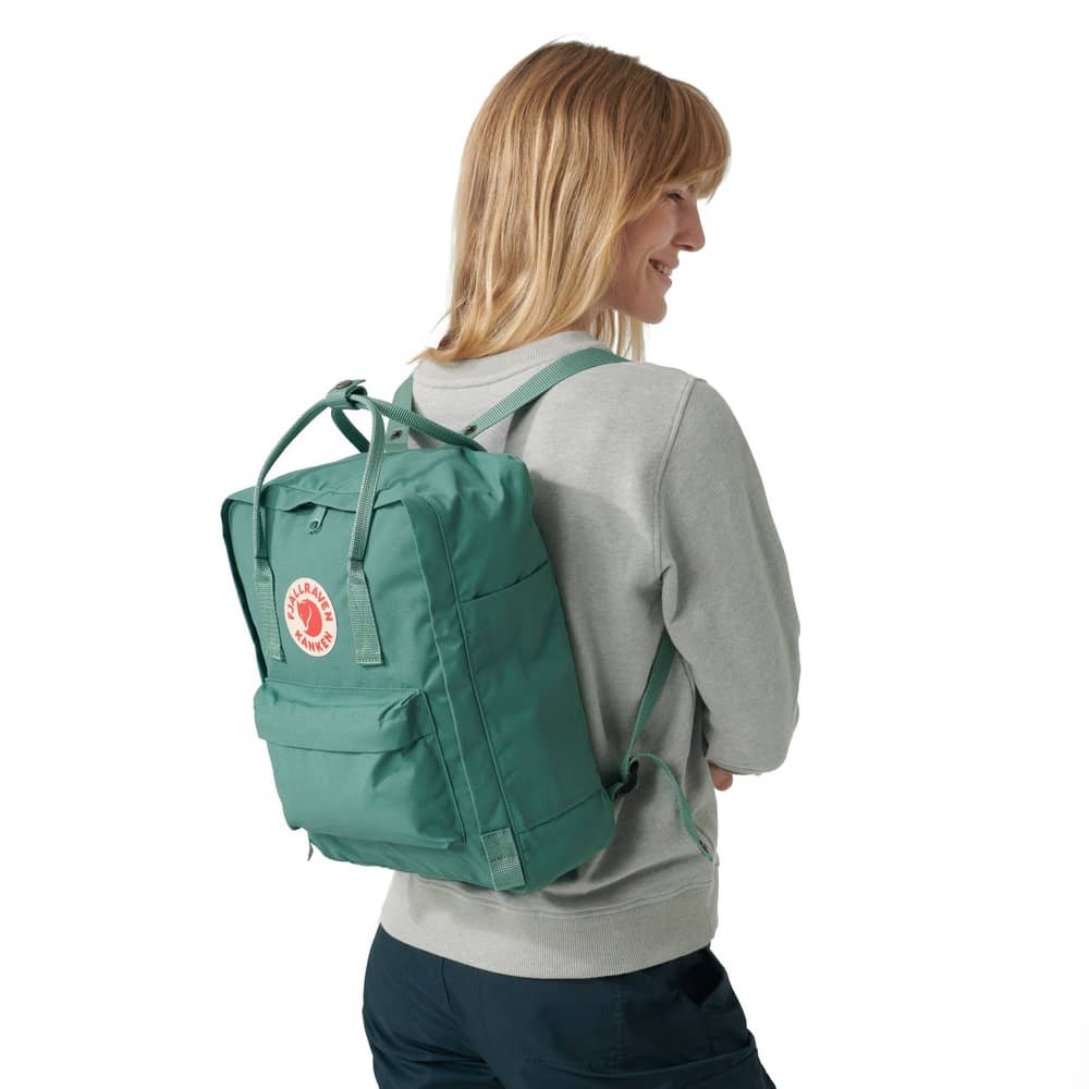 Fjallraven Kanken in Frost Green - Image 5 of 5