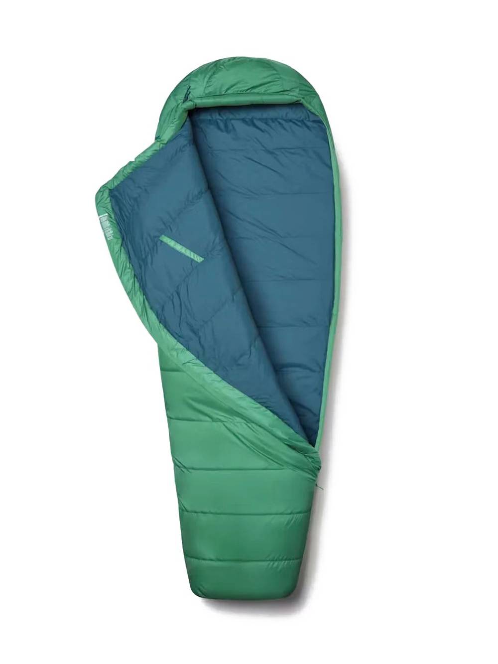 Marmot Lost Coast 30 Sleeping Bag in Clover/Dark Jungle - Image 3 of 6