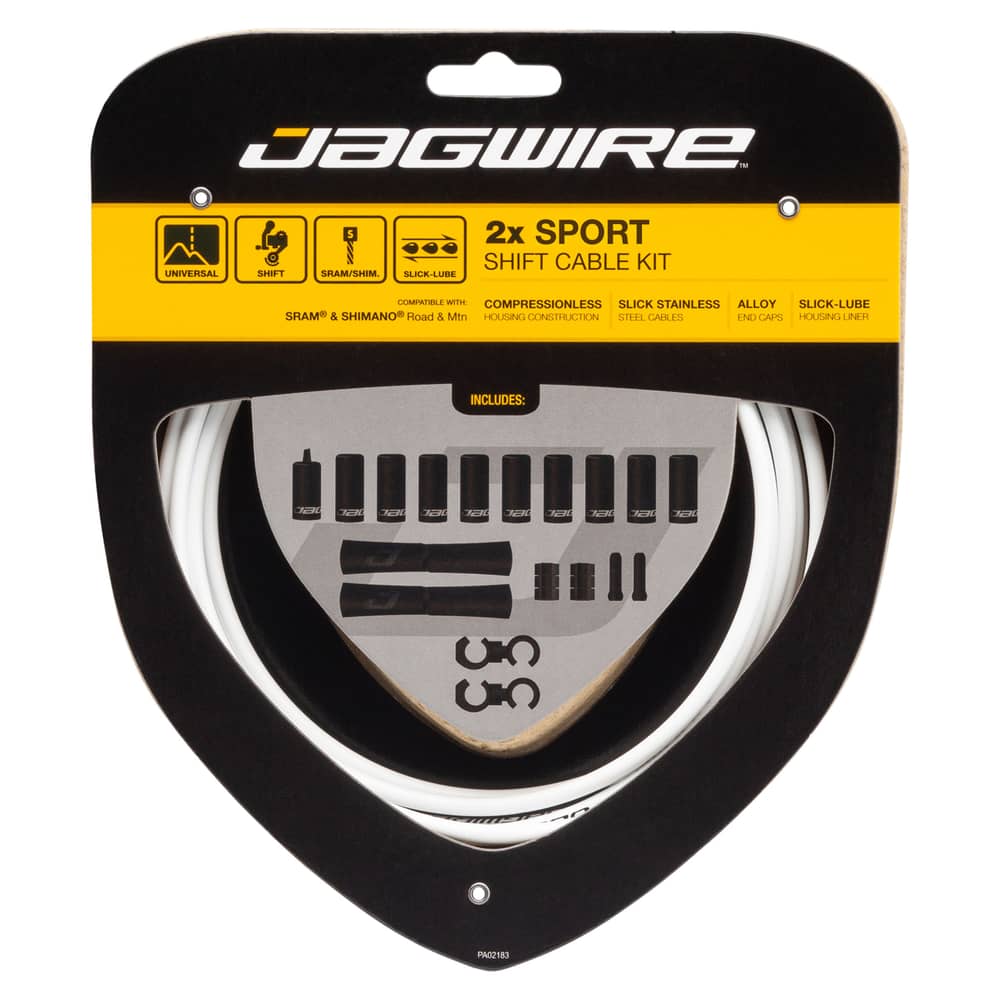 Jagwire 2x Sport Shift Cable Kit - SRAM/Shimano