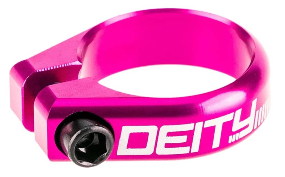 Deity Circuit 36.4mm Seatpost Clamp in Pink - Image 1 of 1