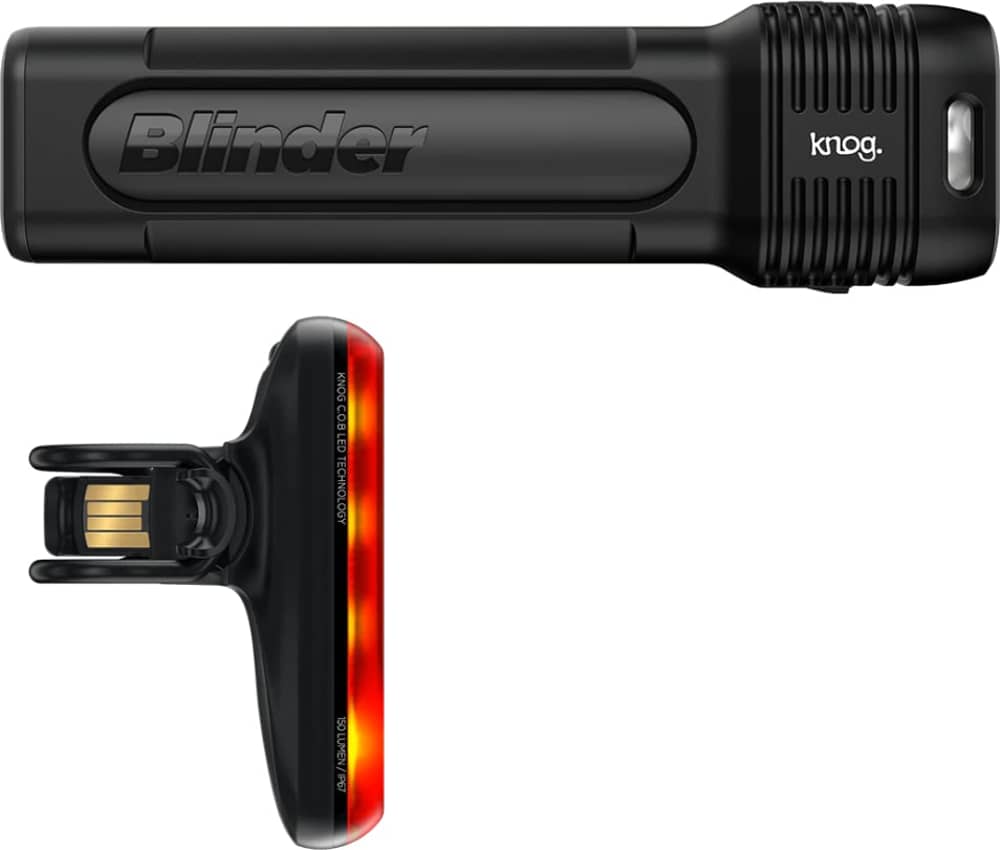 Knog Blinder 1300 & Blinder R150 Light Combo in Black - Image 3 of 3