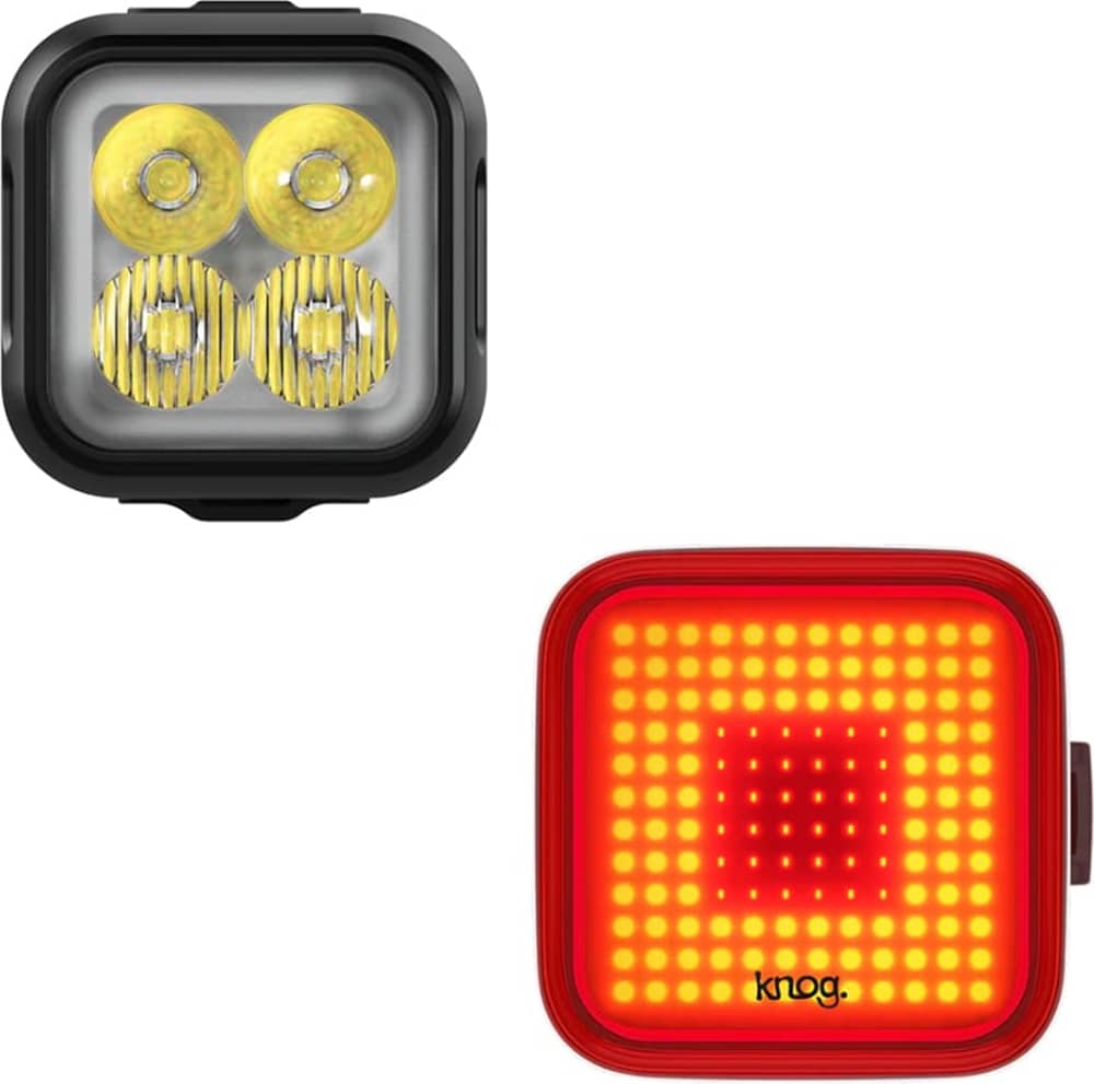Knog Blinder 600 & Blinder Square Light Combo in Black - Image 2 of 3