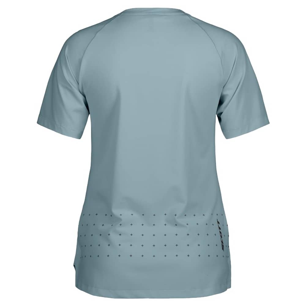 Scott Women's Trail Vertic Pro SS Tee in Morning Blue - Image 2 of 2