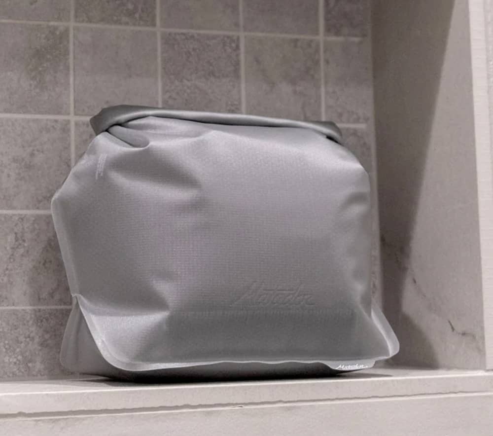 Matador FlatPak Waterproof Toiletry Case in Arctic White - Image 3 of 3