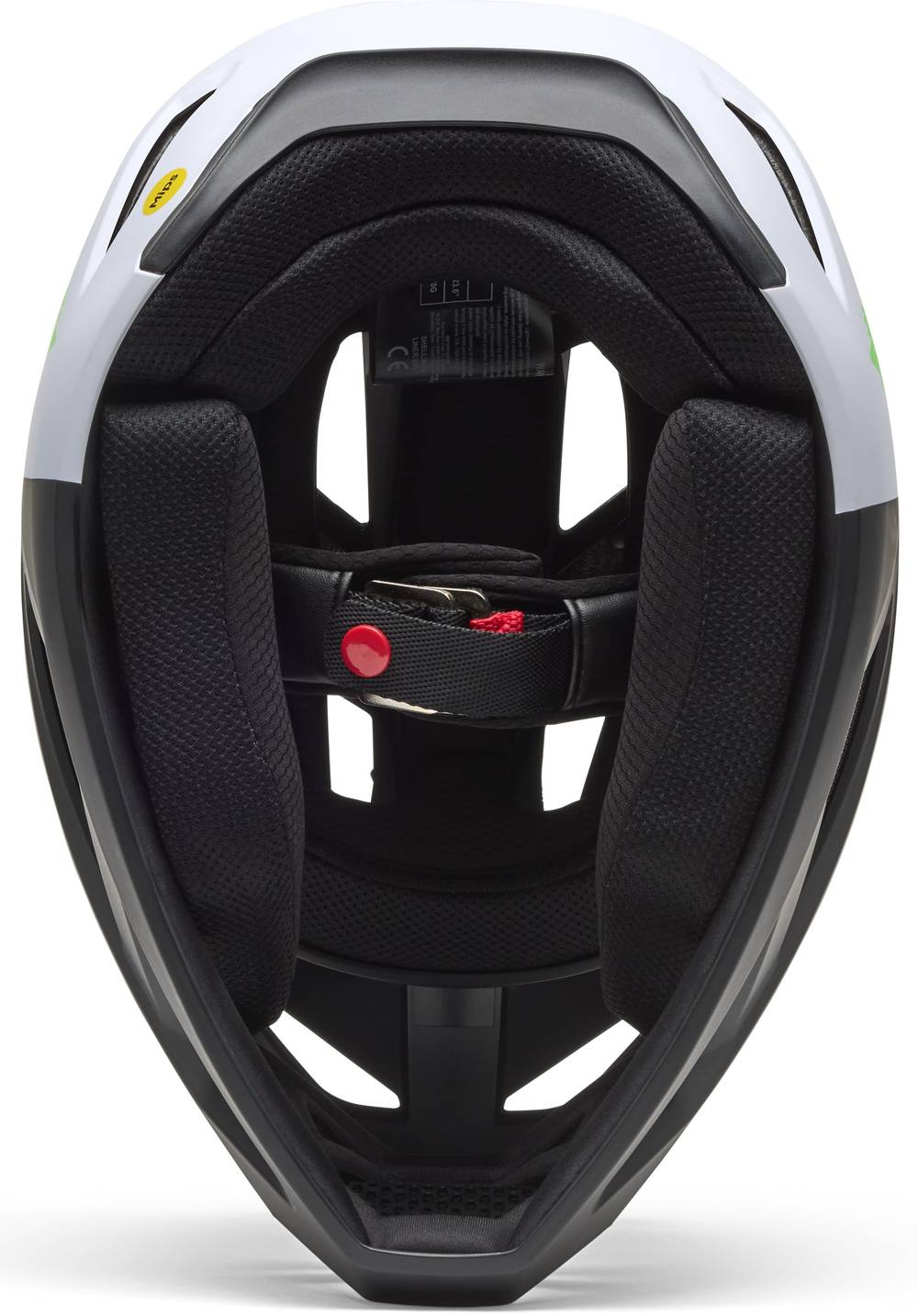 Fox Youth Rampage 5050 CE/CPSC Helmet in Black/White - Image 6 of 6