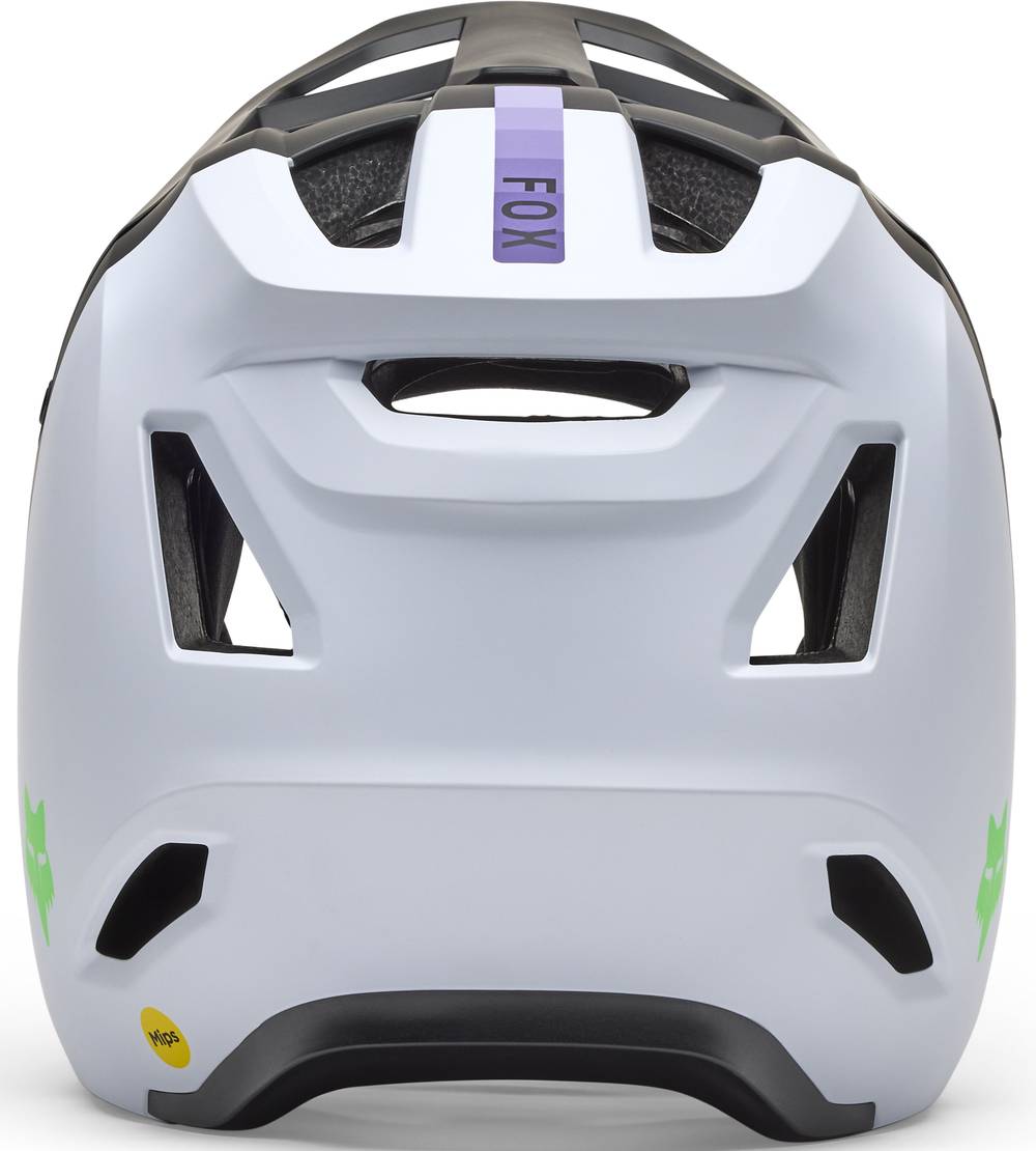 Fox Youth Rampage 5050 CE/CPSC Helmet in Black/White - Image 4 of 6