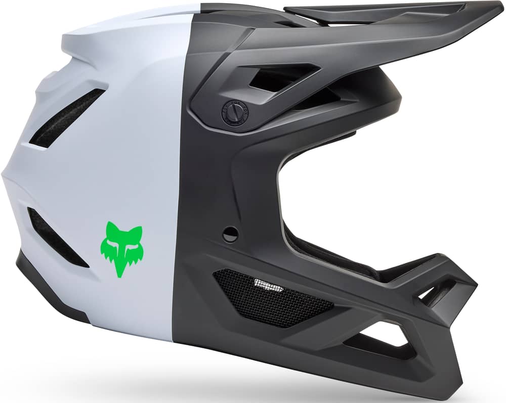 Fox Youth Rampage 5050 CE/CPSC Helmet in Black/White - Image 2 of 6