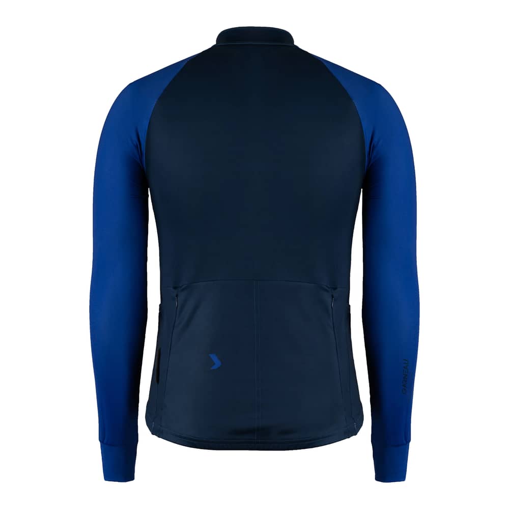 Louis Garneau Garnotte Long Sleeves Jersey in Dark Navy/Royal - Image 2 of 2