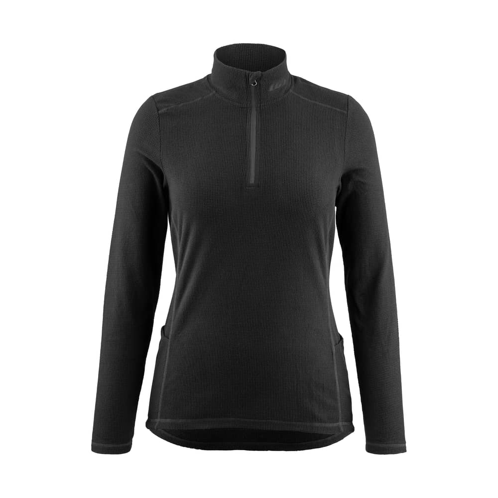 Louis Garneau Women's 4001 Thermal Top in Black - Image 1 of 3