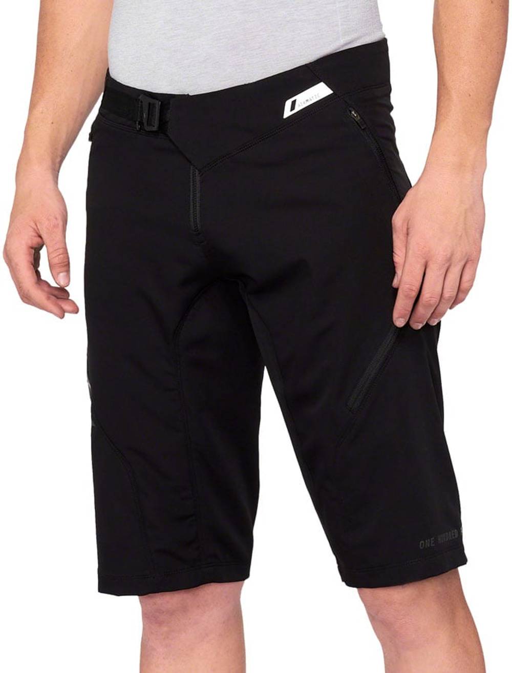 100% Airmatic Shorts in Black - Image 1 of 2