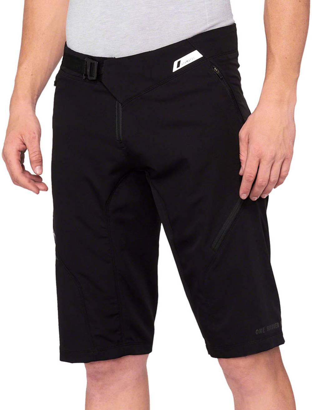 100% | Airmatic Shorts Men's | Size 38 In Black | Spandex/polyester