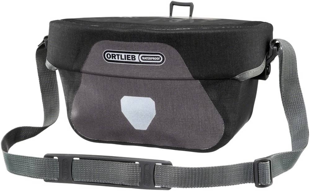 Ortlieb Ultimate 6 Plus Handlebar Bag - 5L in Black - Image 1 of 4