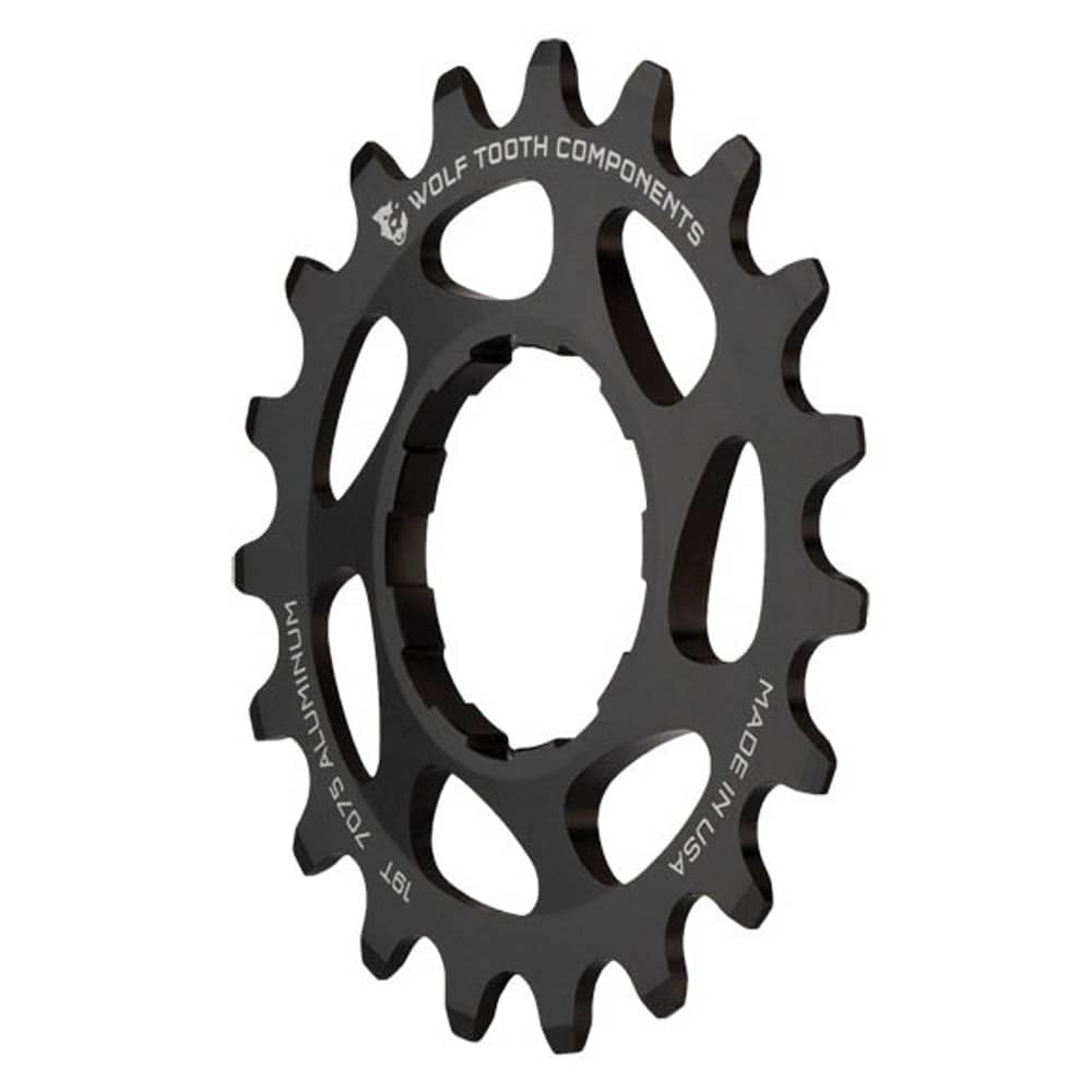 Wolf Tooth Silver Cog in Black - Image 2 of 2