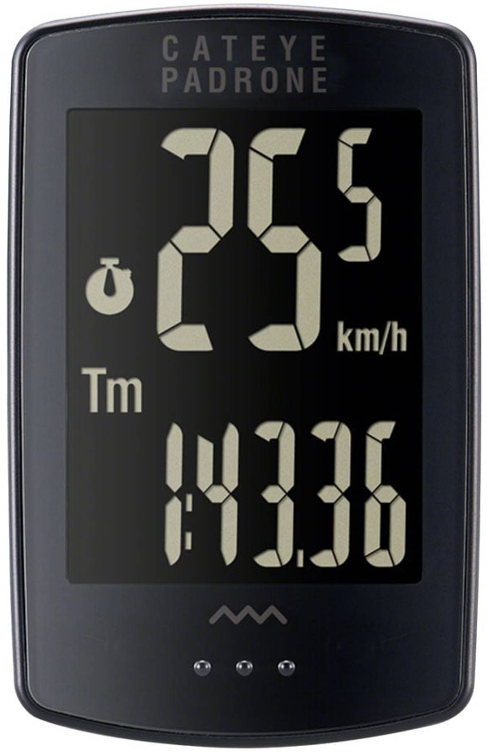CatEye Padrone Stealth Wireless Cycling Computer in Black - Image 1 of 1