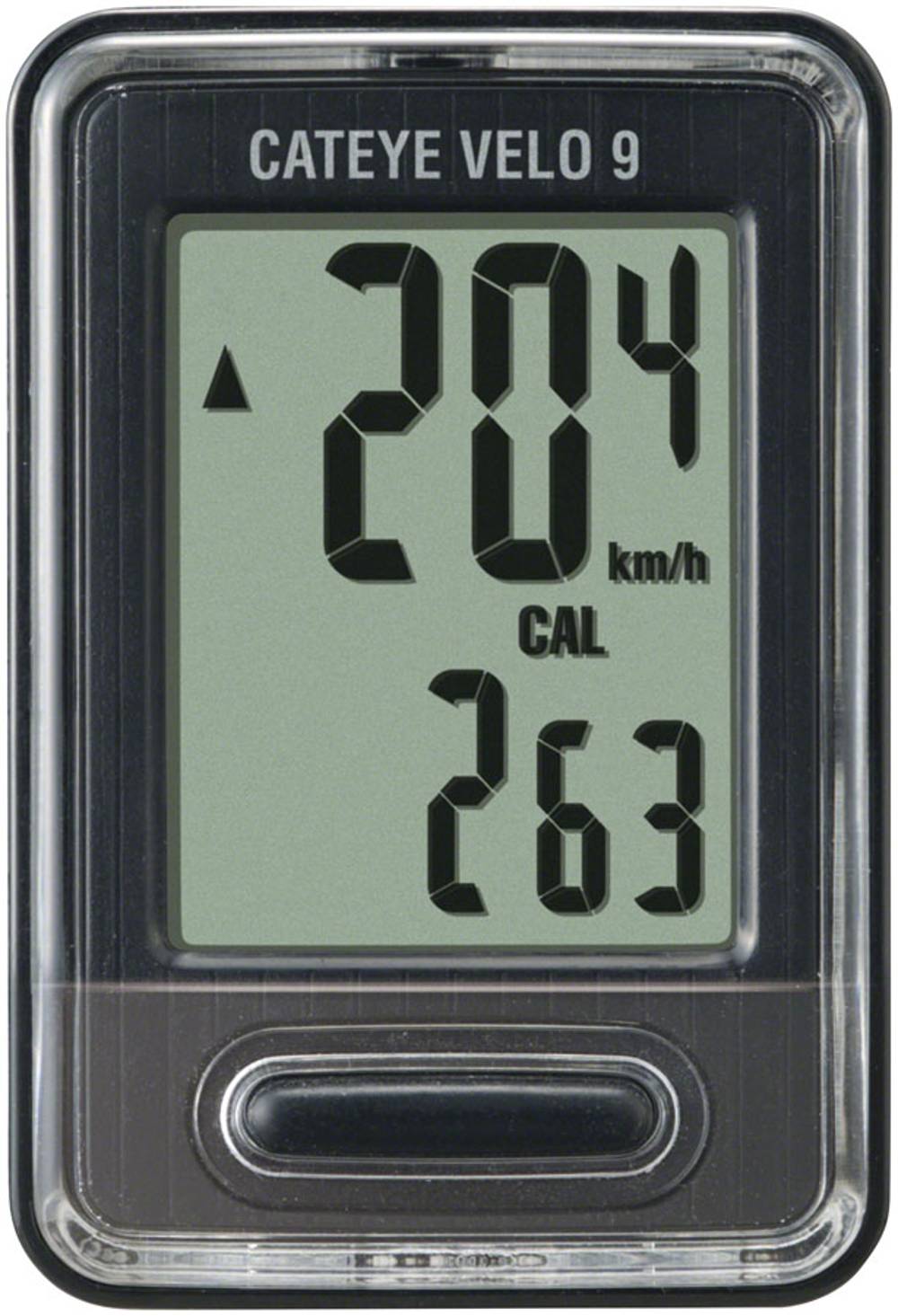 CatEye Velo 9 Cycling Computer in Black - Image 1 of 1