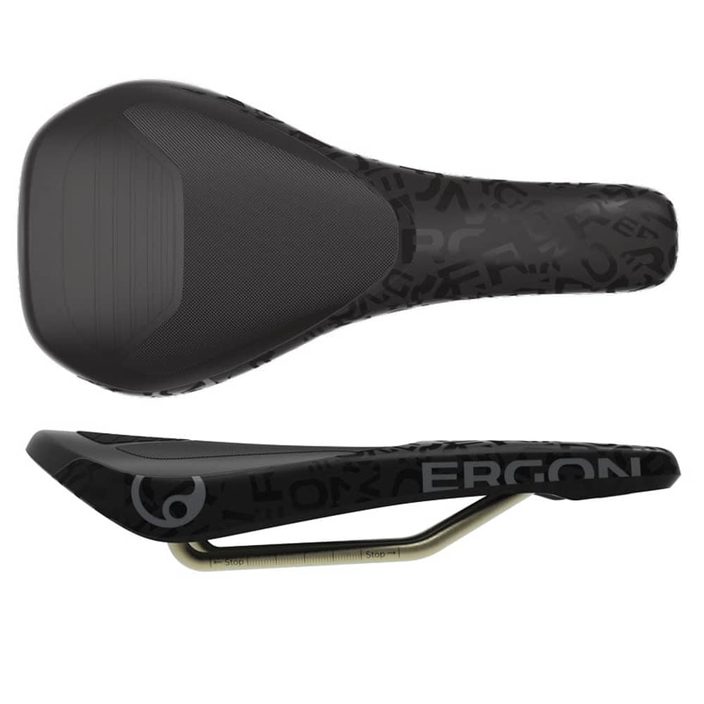 Ergon SM Downhill Ti Pro Saddle in Black - Image 5 of 5