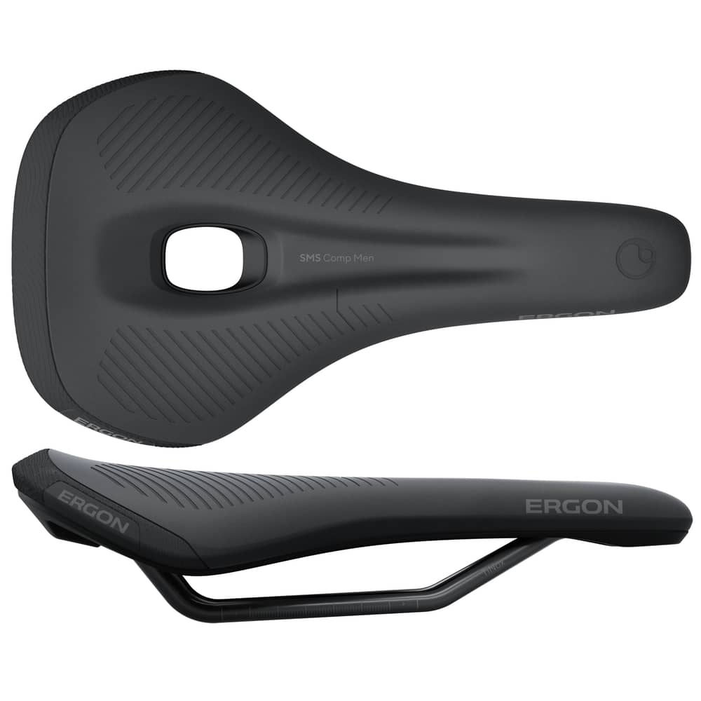 Ergon SMS Comp Men's Saddle in Black - Image 4 of 4