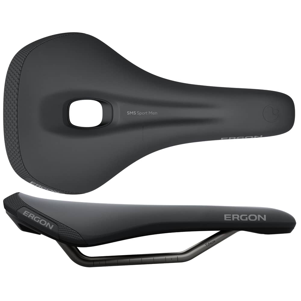 Ergon SMS Sport Men's Saddle in Black - Image 5 of 5
