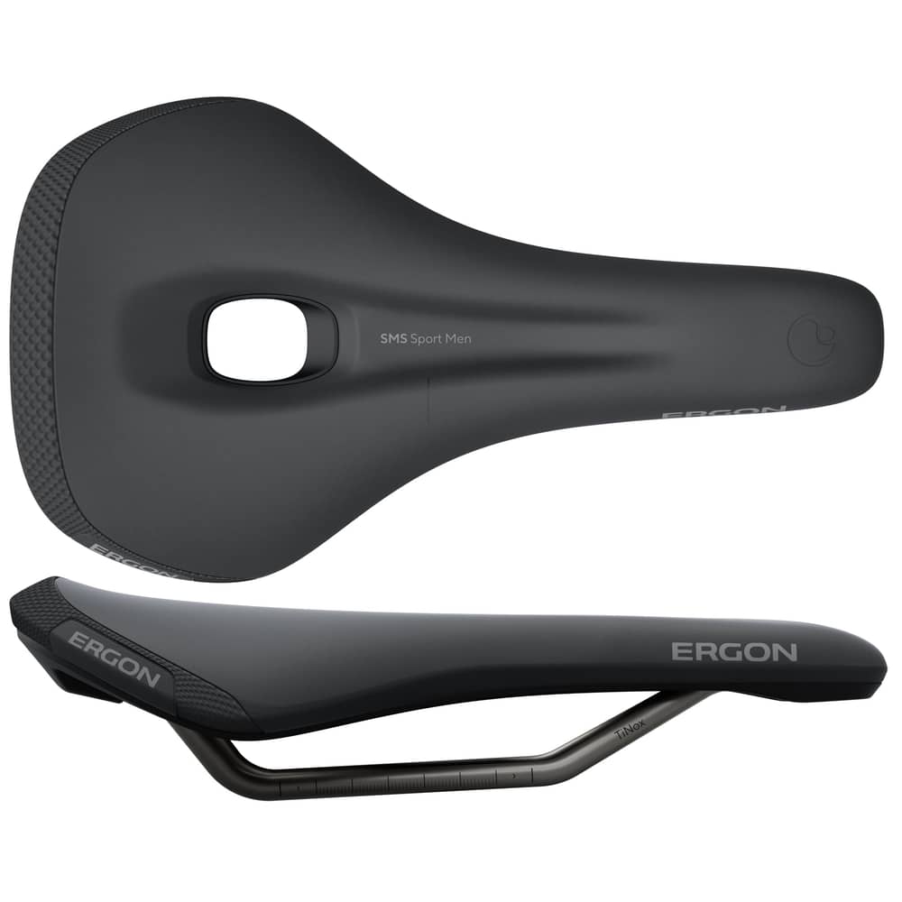 Ergon SMS Sport Men's Saddle in Black - Image 5 of 5