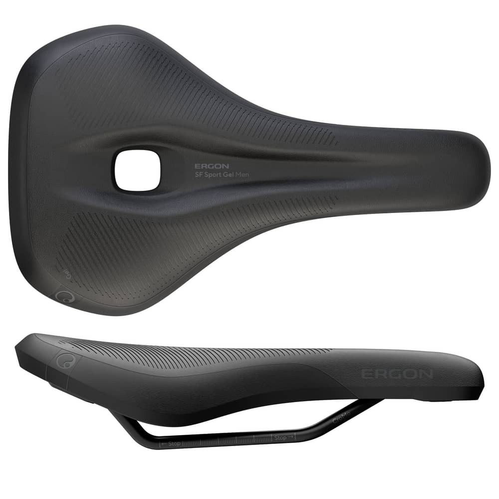 Ergon SF Sport Gel Men's Saddle in Black - Image 4 of 4