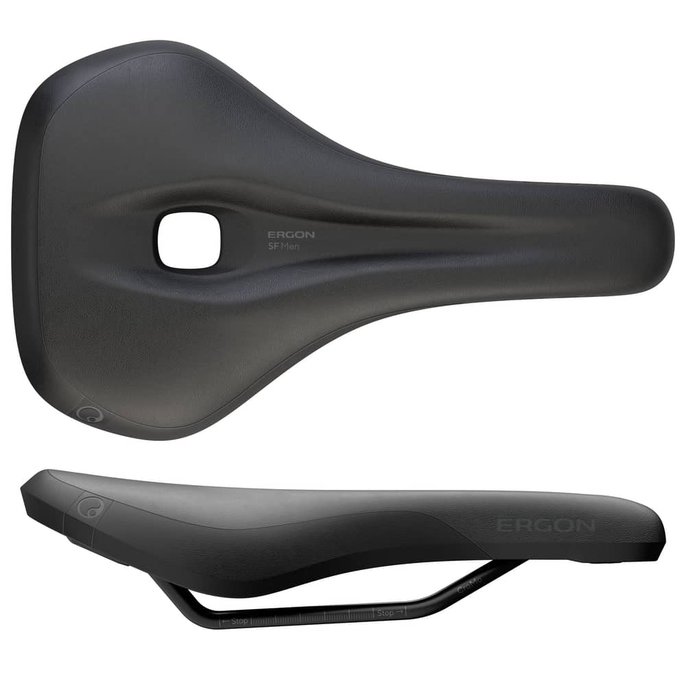 Ergon SF Men's Saddle in Black - Image 4 of 4