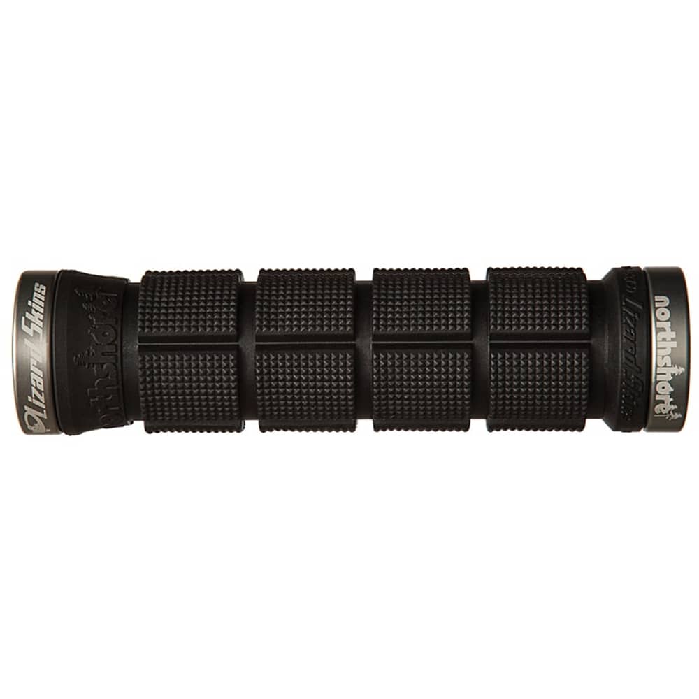Lizard Skins Northshore Lock on Grips in Black - Image 4 of 6
