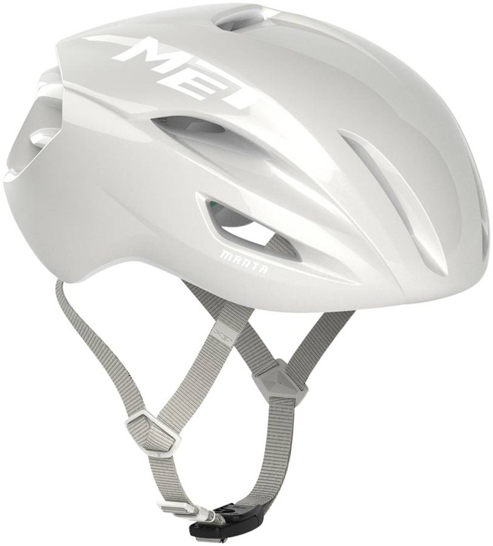 MET Manta Limited Edition Helmet in White - Image 4 of 4