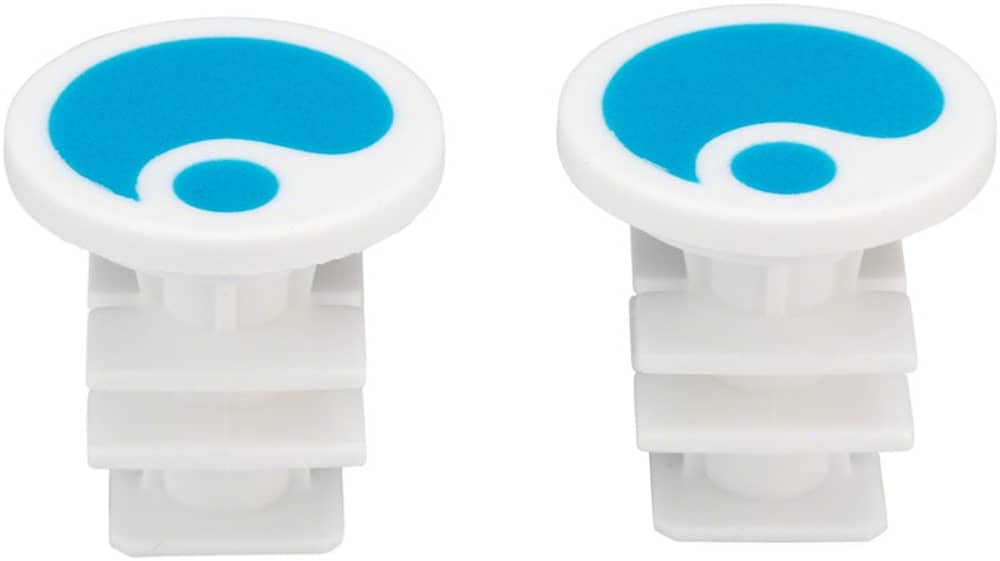 Ergon Flat Bar End Plugs in Blue - Image 2 of 2